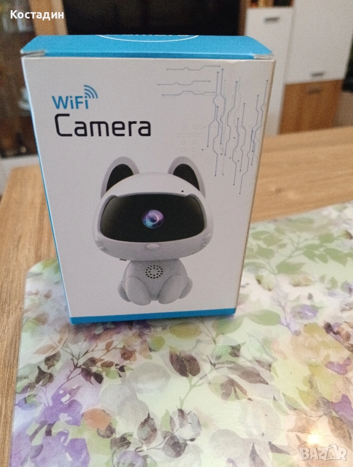 Wii-Fi бебефон камера – пускана само за проба, снимка 1