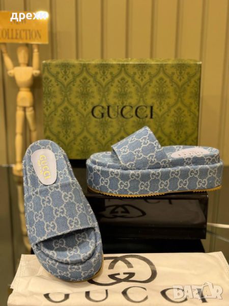  Gucci дамски чехли, снимка 1