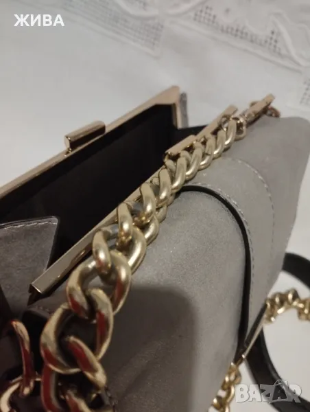 2 в 1 -Малка дамска чанта през рамо и портмоне, снимка 1