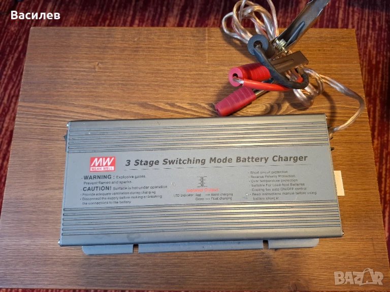 Интелигентно зарядно за оловен акумулатор, снимка 1