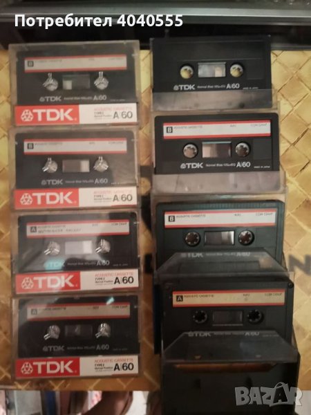 Аудио касети (аудио касети) TDK A60, снимка 1