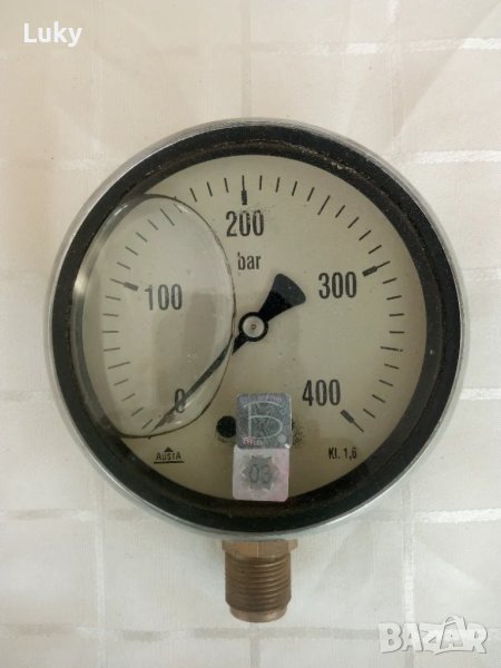 Манометър с глицерин.Нов., снимка 1