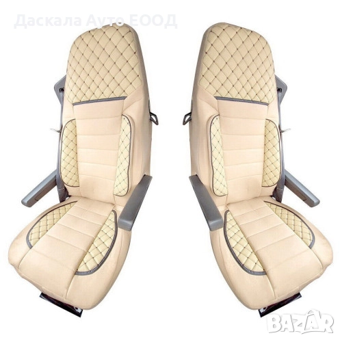 Комплект калъфи тапицерия DELUX за седалки на ВОЛВО Volvo FH2 FH3, снимка 1