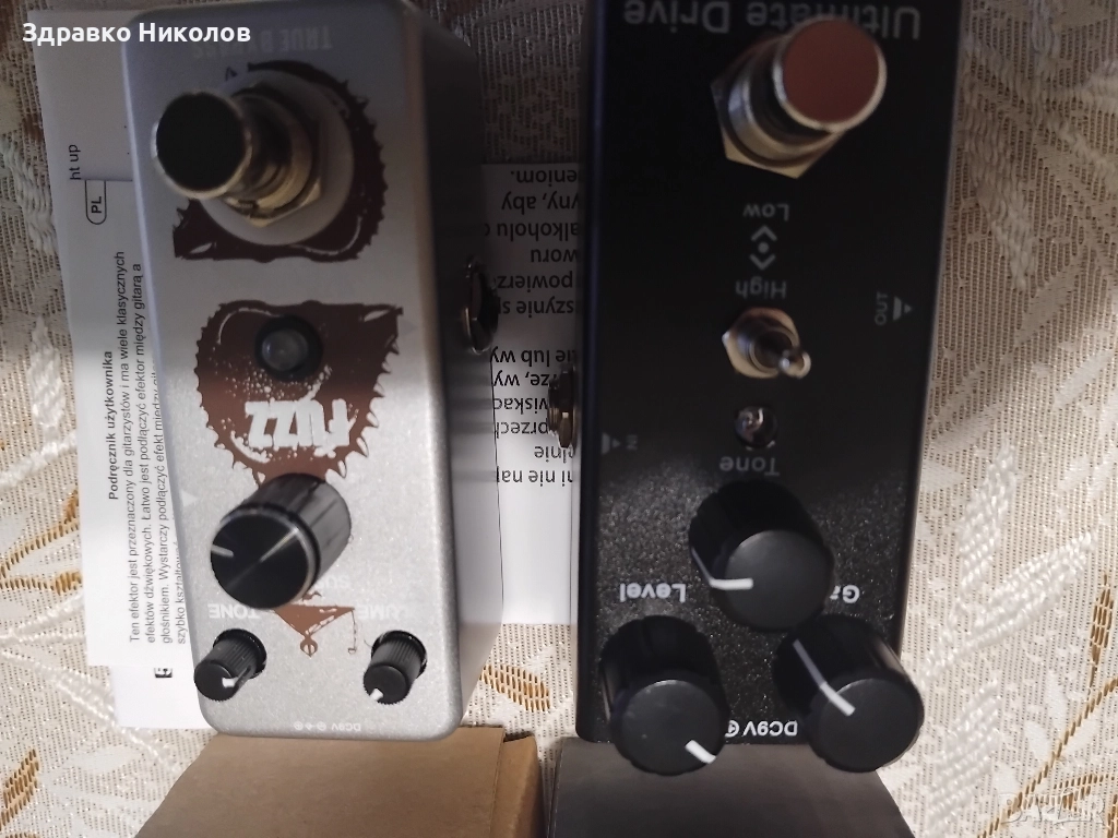 ефекти за китара-фъз и драйв, снимка 1