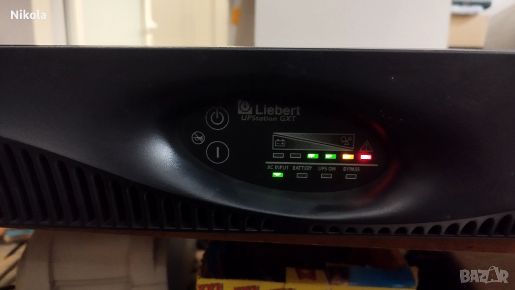 Liebert gxt2 -1000 rt230 ups online - юпс , снимка 1