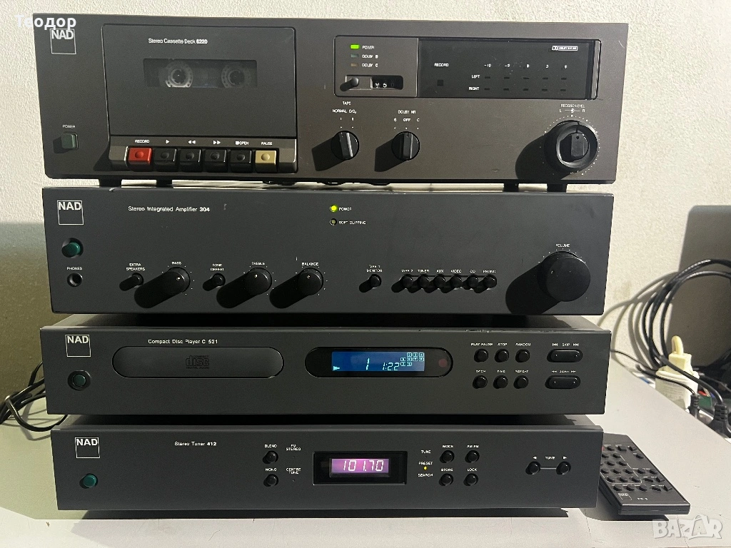 Аудио сет NAD с четири компонента, снимка 1