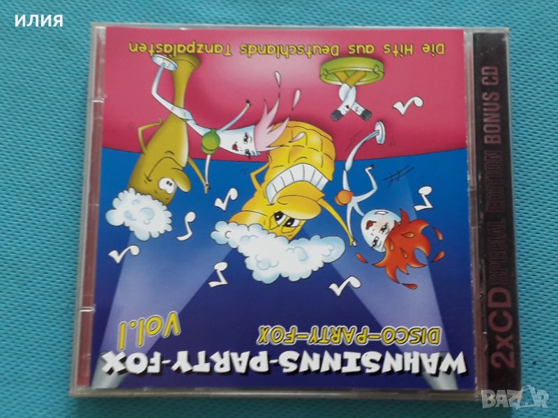 Various – 2001 - Wahnsinns-Party-Fox Vol. I(2CD)(Pop), снимка 1