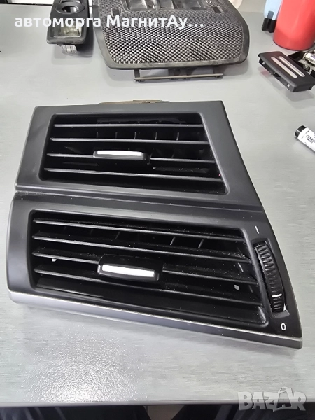 Ляв въздуховод решетка BMW X5 X6 E70 E71 E72 климатик парно 716180304, снимка 1
