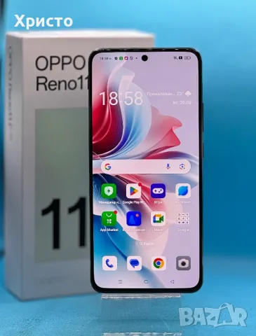 OPPO Reno11 F, Dual SIM, 256GB, 8GB RAM, 5G, Palm Green, снимка 3 - Xiaomi - 46969648