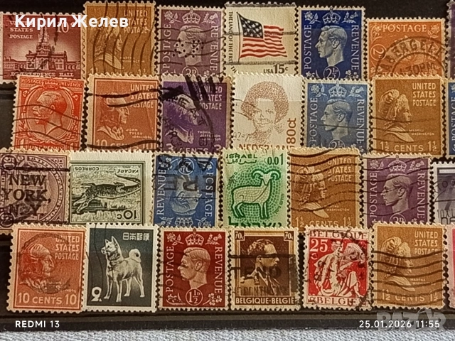 Стари пощенски марки от цял свят смесени СВЕТОВНИ ЛИДЕРИ за КОЛЕКЦИЯ ДЕКОРАЦИЯ 51568, снимка 10 - Филателия - 53218901