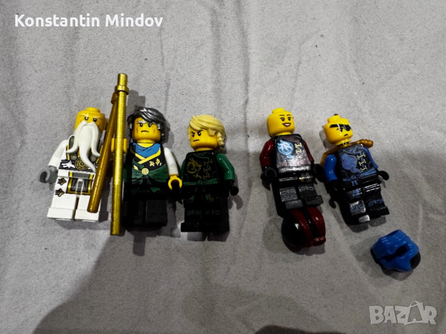 LEGO Ninjago Лот от 5 оригинални фигурки - Ву, Гармадон, Лойди ,Джей и Ния