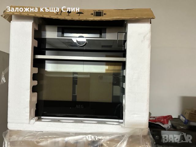 Комвектомат AEG BHS9800CM чисто нови , снимка 2 - Печки, фурни - 46553592