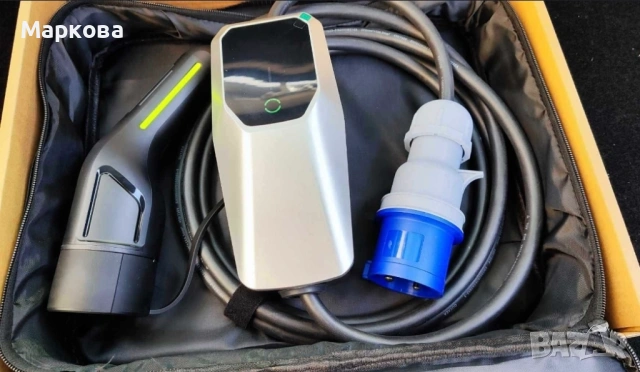 Зарядна станция за електромобил Тип 2 - 7kW монофазна бърза 32 Ампера, снимка 2 - Аксесоари и консумативи - 53107935