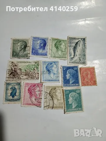 Люксембург марки стари , снимка 1