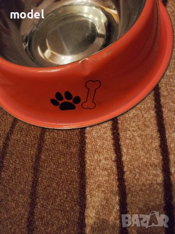 Метална купа за храна за куче, снимка 3 - За кучета - 45702526