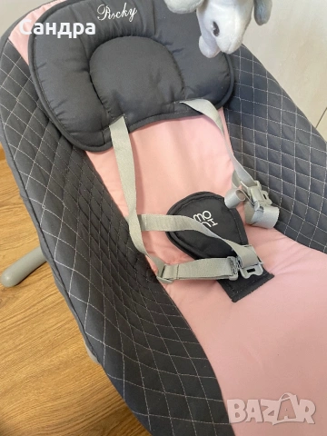 Бебешки шезлонг (ел. люлка), снимка 7 - Детски колички - 53685230