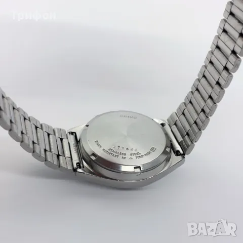 Seiko 5 мъжки автоматичен часовник - златен циферблат, снимка 5 - Мъжки - 48312147