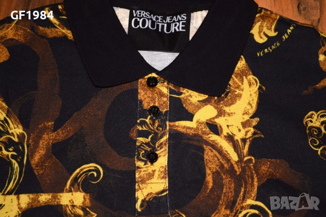 Versace Jeans Couture - мъжка тениска, размер L , снимка 2 - Тениски - 53198571