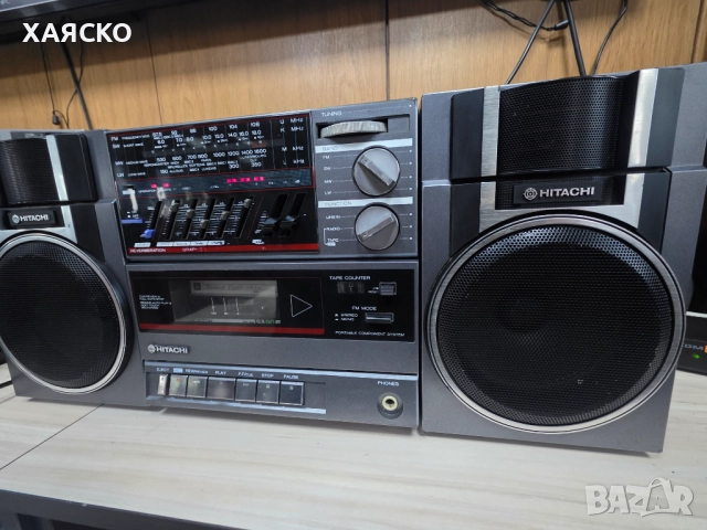 HITACHI TRK-9015, снимка 3 - Радиокасетофони, транзистори - 52476056