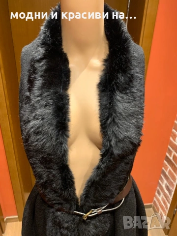 Голям кашмирен шал  с естествен косъм, снимка 2 - Шалове - 53168503