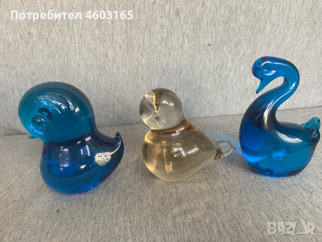 стъклени фигурки 