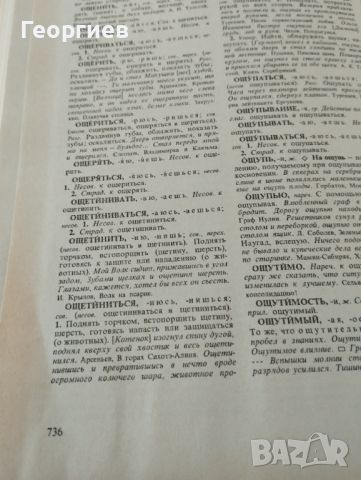 Речник на руските думи в два тома.Словарь русского язйка., снимка 5 - Чуждоезиково обучение, речници - 46010593