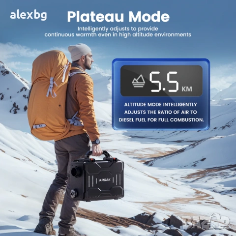 Diesel heater дизелова мобилна печка, снимка 11 - Отоплителни печки - 53198474