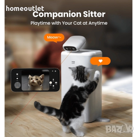 ПРОМОЦИЯ Автоматична хранилка за котки – интелигентна грижа за вашия любимец HHO LOVE CT-CMWOS, снимка 5 - За котки - 51985914