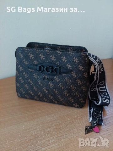 Guess дамска чанта стилна код 115, снимка 16 - Чанти - 47406850