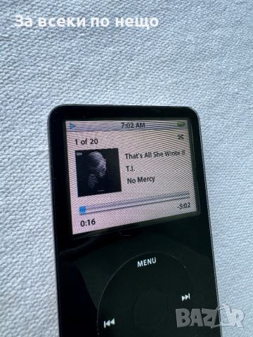 Айпод Apple iPod Classic 5th Generation Black A1136 30GB EMC 2065 Айпод Apple iPod Classic 5th Gener, снимка 13 - iPod - 46419708