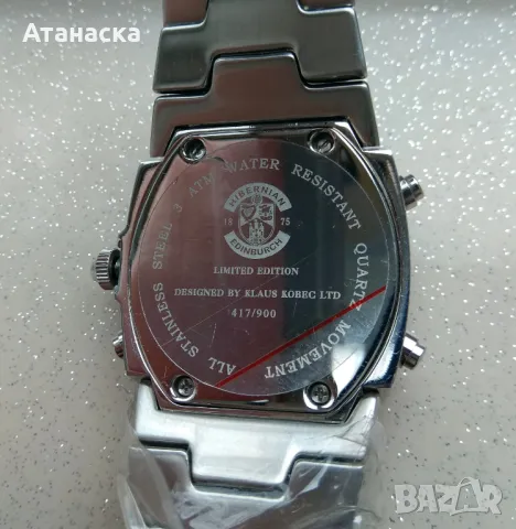 Fulham FC, Sunderland AFC, Hibernian Edinburgh - Чисто нови английски ана-диги часовници, снимка 12 - Мъжки - 31233815