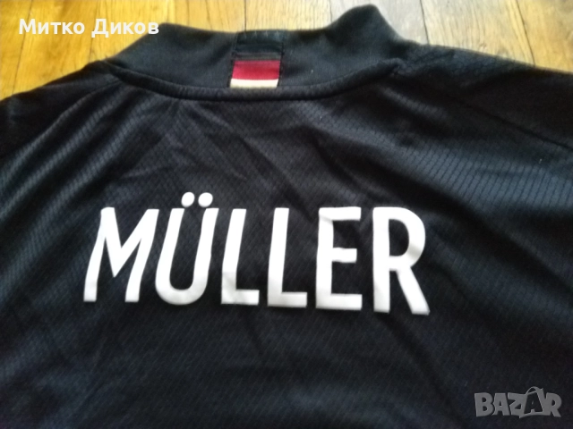 Германия 2020-22 №25 Томас Мюлер футб. тениска гости маркова на Адидас с баджове размер М като нова, снимка 8 - Футбол - 51514642