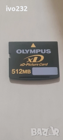 olympus xd 512mb memory card, снимка 1