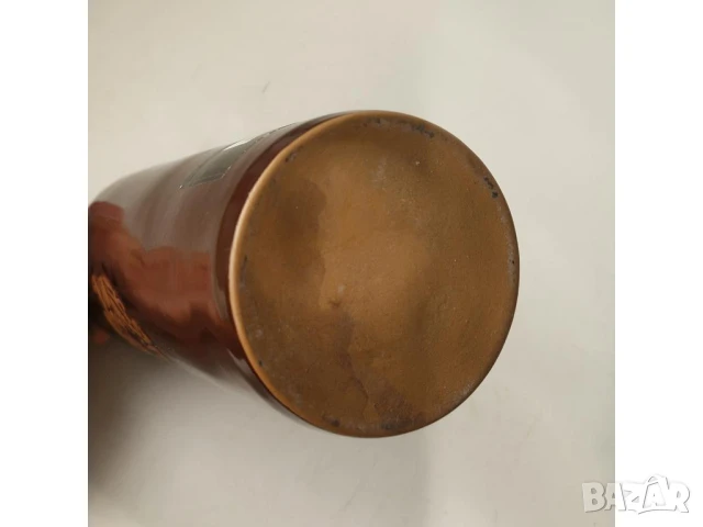 Колекционерска фирмена керамична бутилка Рижски балсам, снимка 2 - Други ценни предмети - 51158134