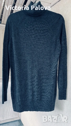 Луксозно поло унисекс GAP 100% Extra Fine Merino Wool като коприна, снимка 3 - Блузи с дълъг ръкав и пуловери - 53567119