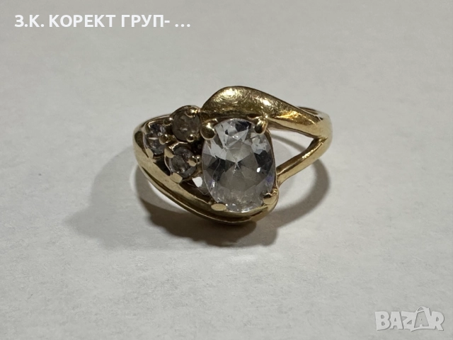 Златен пръстен 14к, 4,37гр