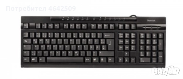 Професилнална клавиатура за компютър/ лаптоп Hama AK220, снимка 3 - Клавиатури и мишки - 52425986