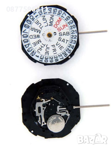 ЧАСОВНИКОВ МЕХАНИЗЪМ MIYOTA 2035 ЯПОНСКО ПРОИЗВОДСТВО МИЙОТА МИОТА MIOTA. РЕЗЕРВЕН МЕХАНИЗЪМ, снимка 8 - Други - 51605249