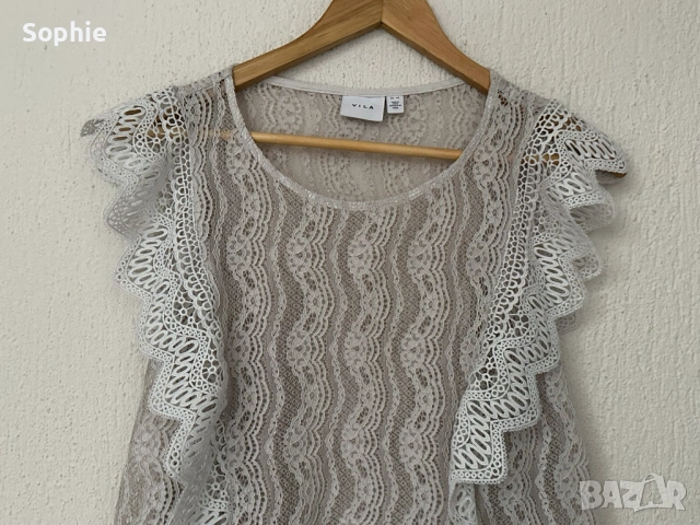 Дантелен топ Vila, снимка 3 - Корсети, бюстиета, топове - 53888182