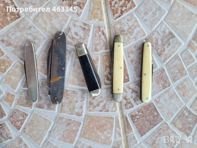 Нож, джобно ножче-8, снимка 2 - Антикварни и старинни предмети - 51632434