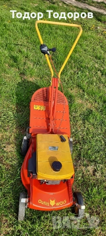 Бензинова косачка за трева WOLF 40см., снимка 2 - Градинска техника - 54220120
