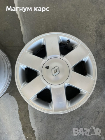 Оригинални алуминиеви джанти Renault 16 цола 5x108 – Megane, Laguna, Scenic, снимка 4 - Гуми и джанти - 51662433