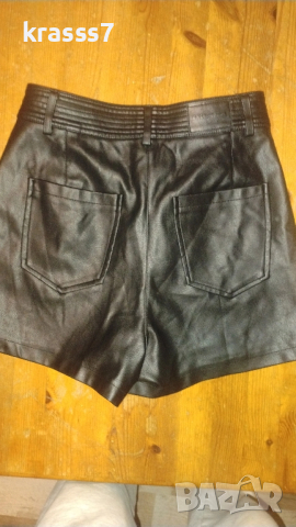 кожени панталонки Tally Weill, снимка 3 - Къси панталони и бермуди - 52585659