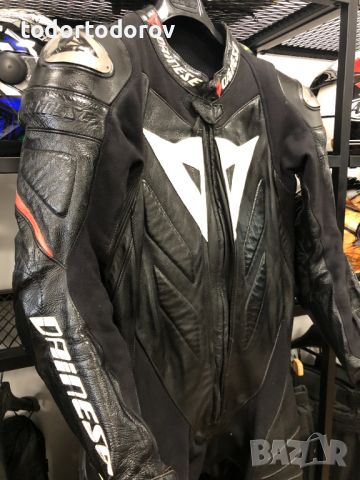 Кожен мото екип DAINESE LAGUNA SECA,размер 50-М,оригинален, снимка 3 - Аксесоари и консумативи - 46709999