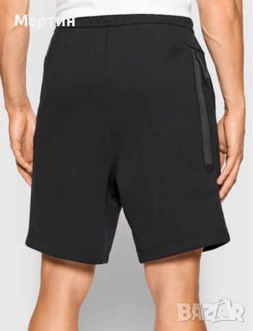 Мъжки къси панталонки Nike Tech Fleece Black - размер XXL, снимка 3 - Спортни дрехи, екипи - 46468646