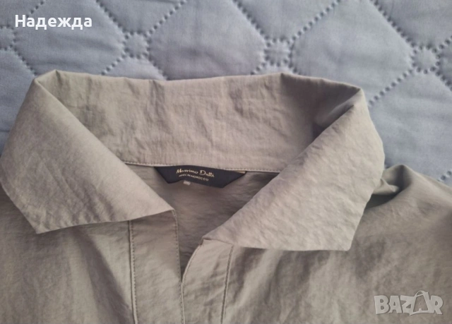 Massimo Dutti дамска ленена риза, снимка 3 - Ризи - 54164645