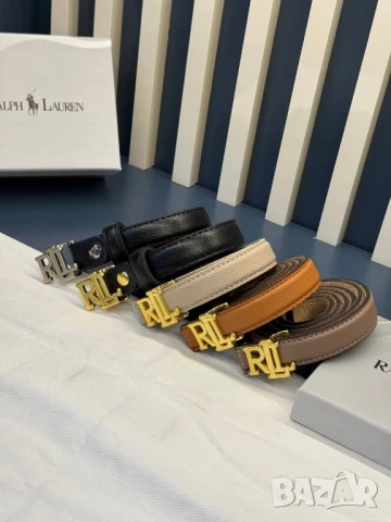 колани от естествена кожа в кутия Ralph laurent fendi 