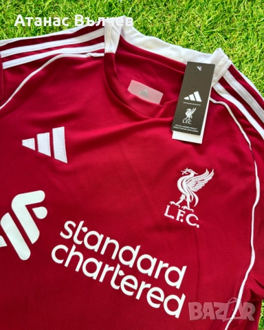 Футболна Тениска на Ливърпул / Liverpool - сезон 25/26 / Adidas 39.99 лв., снимка 3 - Тениски - 52295145
