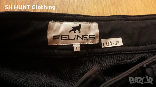 FELINES Stretch Trouser размер L еластичен панталон - 1274, снимка 17 - Панталони - 47111155