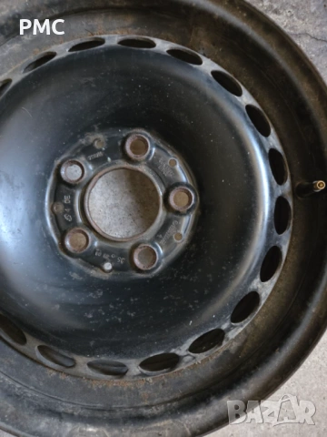 Джанти 15" за Mercedes A Class 2004-12г." 4бр. стоманени , снимка 4 - Гуми и джанти - 53615413